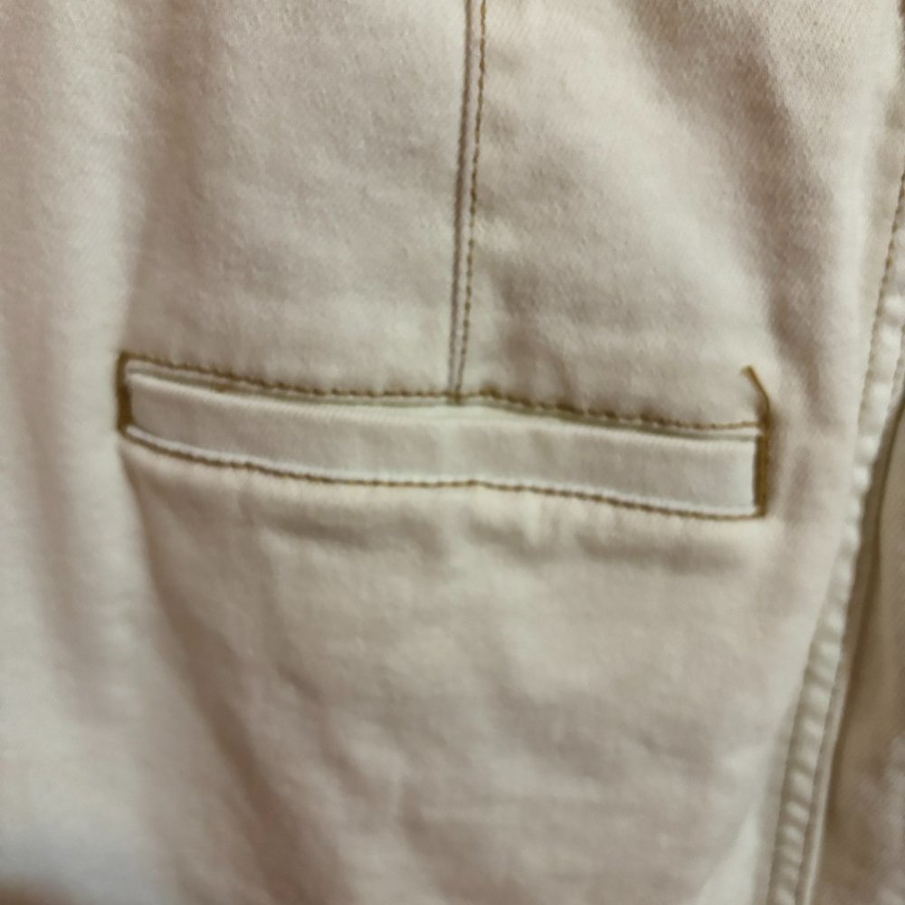 Hollister Ultra High Rise White Denim Skirt - Picture 8 of 11